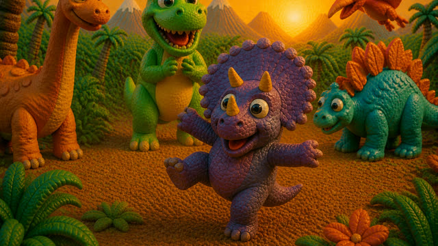 Scene 26 - Dino Stomp Dance