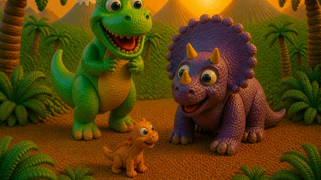 Scene 34 - Dino Stomp Dance