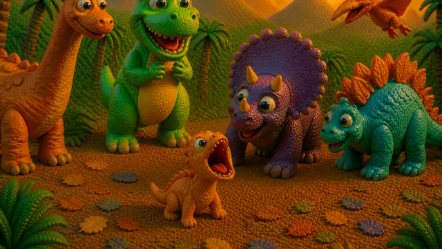 Scene 37 - Dino Stomp Dance