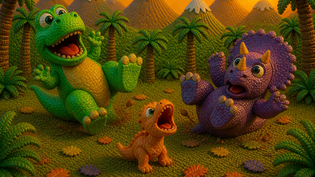 Scene 38 - Dino Stomp Dance