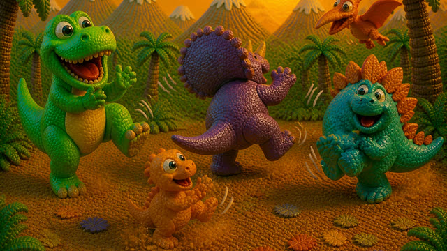 Scene 41 - Dino Stomp Dance