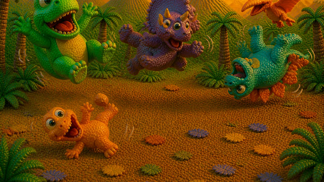 Scene 42 - Dino Stomp Dance