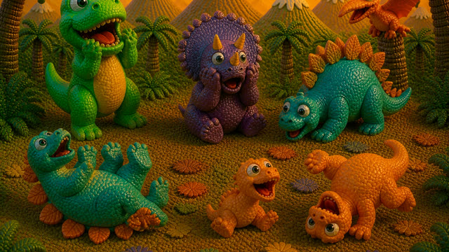 Scene 43 - Dino Stomp Dance