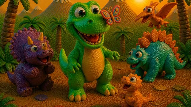 Scene 44 - Dino Stomp Dance