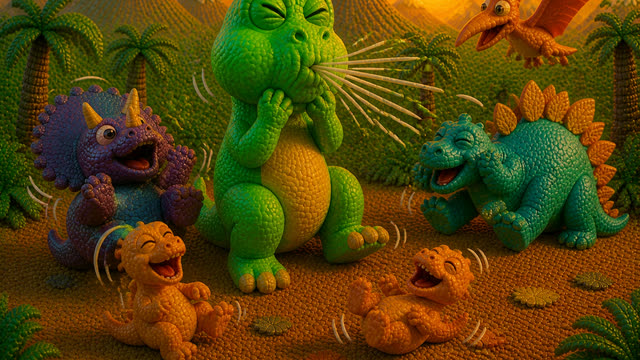 Scene 45 - Dino Stomp Dance