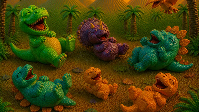 Scene 46 - Dino Stomp Dance