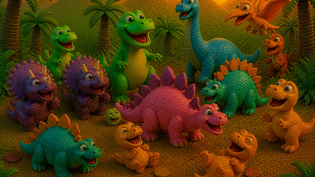 Scene 50 - Dino Stomp Dance