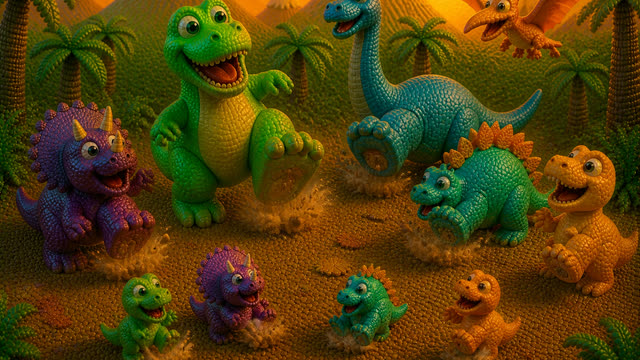 Scene 51 - Dino Stomp Dance
