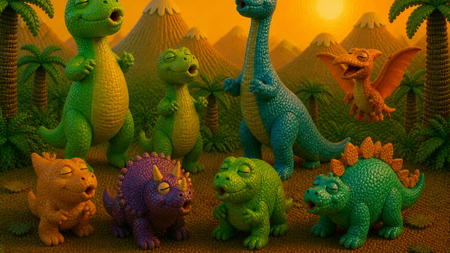 Scene 54 - Dino Stomp Dance
