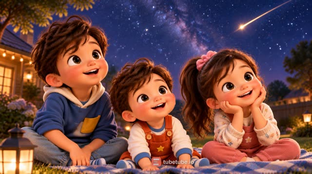 Scene 3 - Twinkle Twinkle Little Star ⭐ | Happy Maple House | Nursery Rhymes for Kids