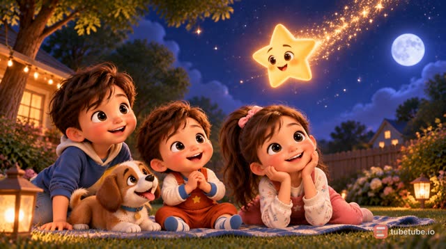 Scene 6 - Twinkle Twinkle Little Star ⭐ | Happy Maple House | Nursery Rhymes for Kids
