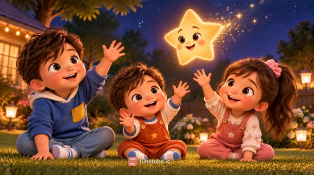 Scene 7 - Twinkle Twinkle Little Star ⭐ | Happy Maple House | Nursery Rhymes for Kids