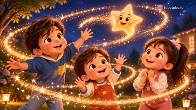 Scene 8 - Twinkle Twinkle Little Star ⭐ | Happy Maple House | Nursery Rhymes for Kids
