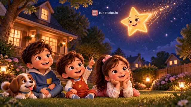 Scene 9 - Twinkle Twinkle Little Star ⭐ | Happy Maple House | Nursery Rhymes for Kids