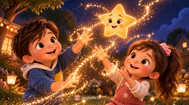 Scene 11 - Twinkle Twinkle Little Star ⭐ | Happy Maple House | Nursery Rhymes for Kids