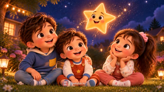 Scene 13 - Twinkle Twinkle Little Star ⭐ | Happy Maple House | Nursery Rhymes for Kids