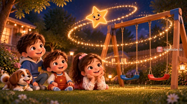 Scene 14 - Twinkle Twinkle Little Star ⭐ | Happy Maple House | Nursery Rhymes for Kids