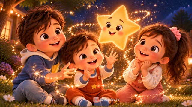 Scene 15 - Twinkle Twinkle Little Star ⭐ | Happy Maple House | Nursery Rhymes for Kids