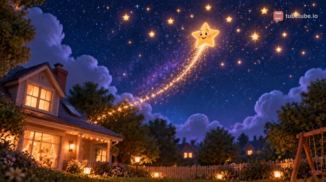 Scene 17 - Twinkle Twinkle Little Star ⭐ | Happy Maple House | Nursery Rhymes for Kids