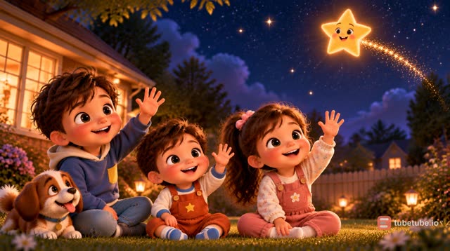 Scene 19 - Twinkle Twinkle Little Star ⭐ | Happy Maple House | Nursery Rhymes for Kids