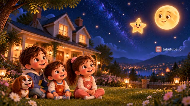Scene 21 - Twinkle Twinkle Little Star ⭐ | Happy Maple House | Nursery Rhymes for Kids