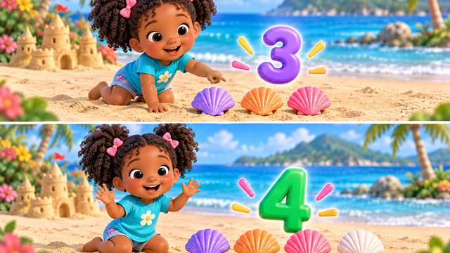 Scene 3 - Go Go Goldie! Counting
