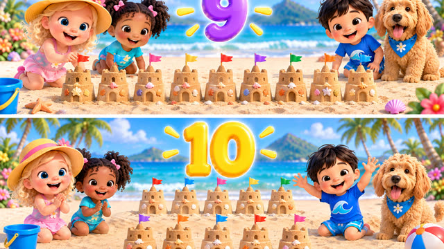 Scene 9 - Go Go Goldie! Counting