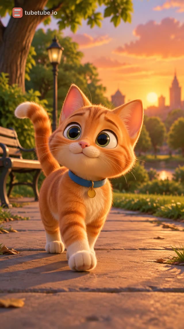 Scene 1 - Il gattino Milo e la luce misteriosa