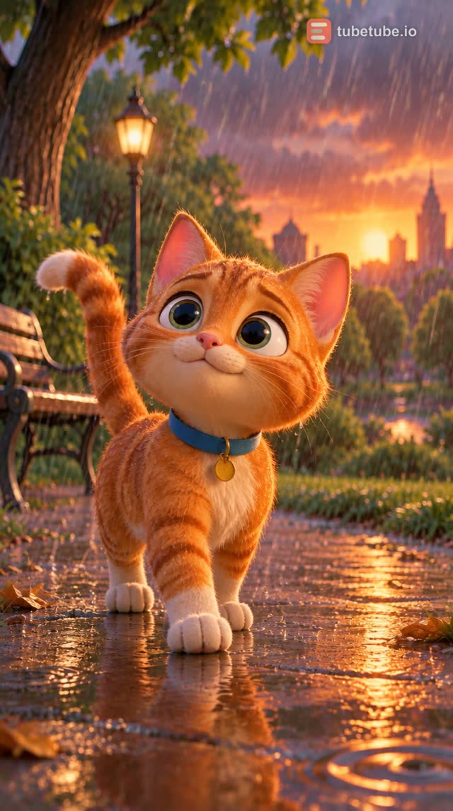 Scene 4 - Il gattino Milo e la luce misteriosa