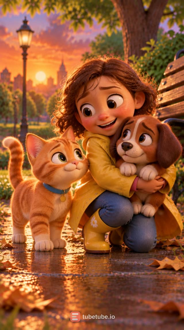 Scene 7 - Il gattino Milo e la luce misteriosa