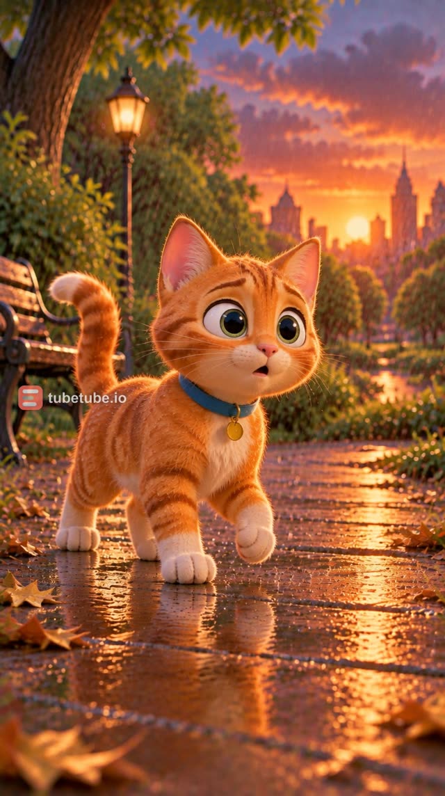 Scene 8 - Il gattino Milo e la luce misteriosa