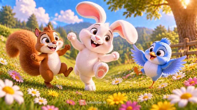 Scene 13 - Hop Little Bunny