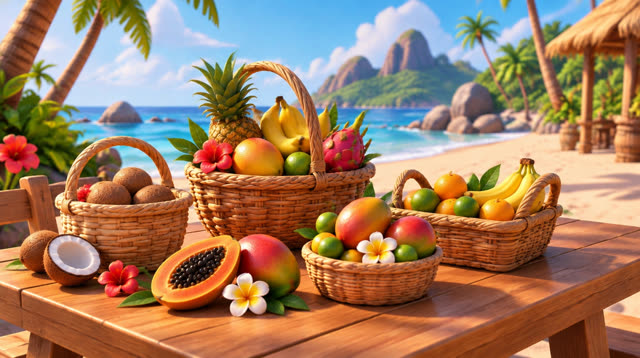 Scene 2 - FRUITS DES ANTILLES