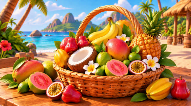 Scene 8 - FRUITS DES ANTILLES