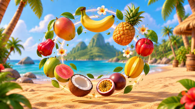 Scene 9 - FRUITS DES ANTILLES