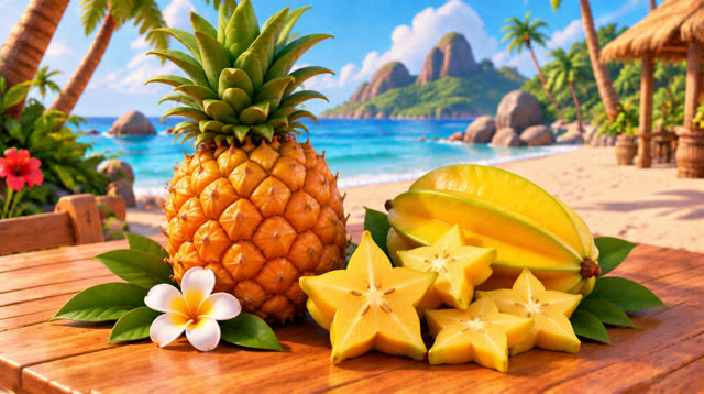 Scene 11 - FRUITS DES ANTILLES
