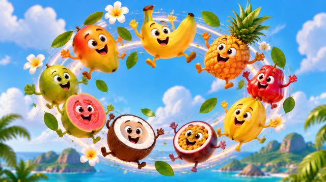 Scene 13 - FRUITS DES ANTILLES