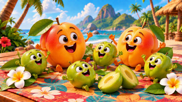 Scene 16 - FRUITS DES ANTILLES