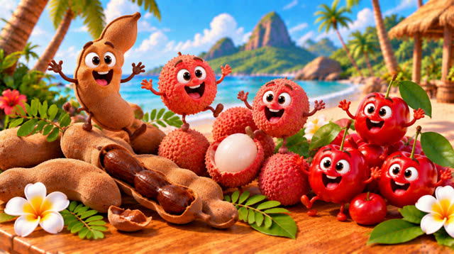 Scene 17 - FRUITS DES ANTILLES