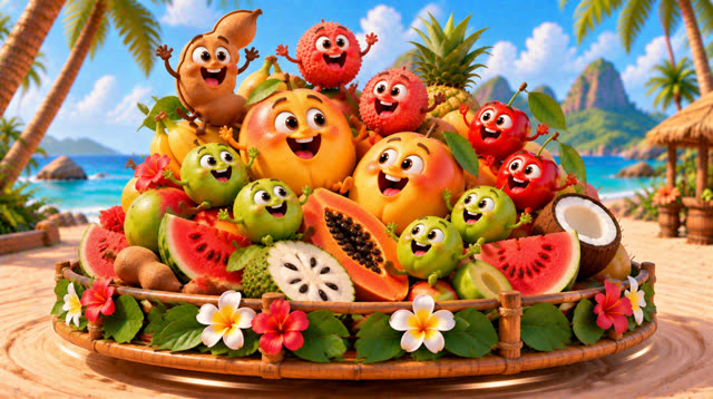 Scene 20 - FRUITS DES ANTILLES