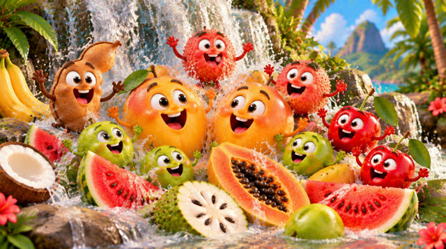 Scene 23 - FRUITS DES ANTILLES