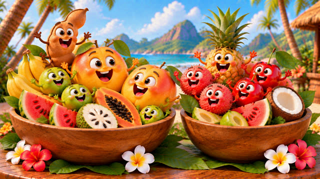 Scene 24 - FRUITS DES ANTILLES