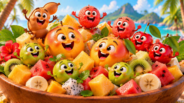 Scene 25 - FRUITS DES ANTILLES