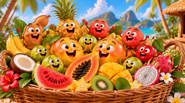 Scene 28 - FRUITS DES ANTILLES