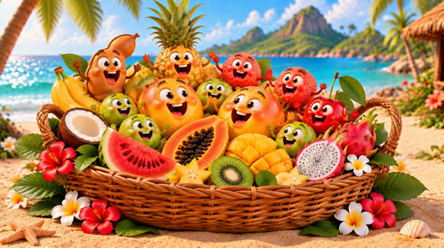 Scene 29 - FRUITS DES ANTILLES