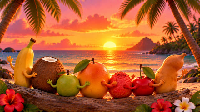 Scene 31 - FRUITS DES ANTILLES
