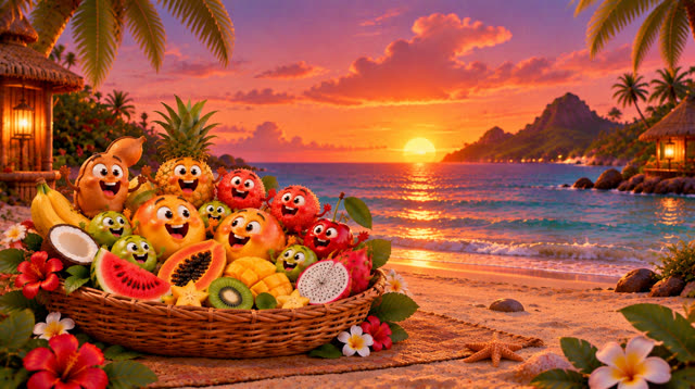 Scene 34 - FRUITS DES ANTILLES