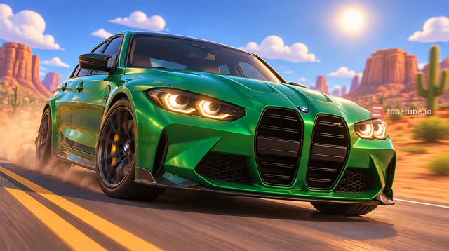 Scene 8 - The Evolution of the BMW M3