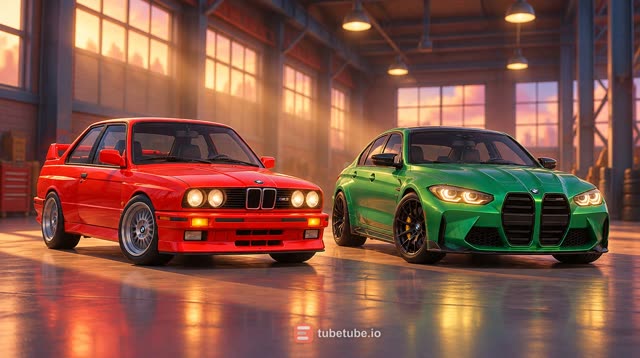 Scene 9 - The Evolution of the BMW M3