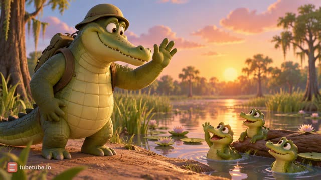 Scene 1 - Ah les crocodiles